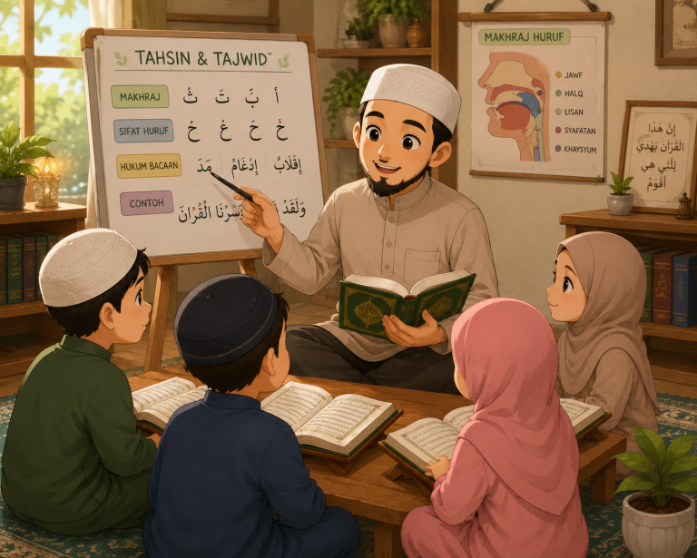 Pengertian Tahsin dan Tajwid