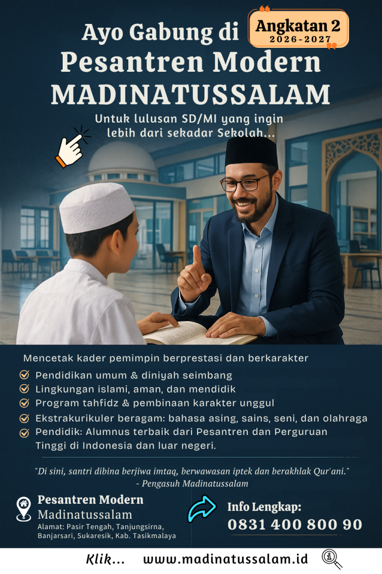 PSB (Penerimaan Santri Baru) 2026-2027